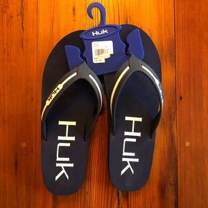 HUK Men’s Flipster Flip Flops Size 13